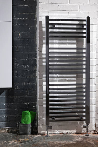 Example image of Oxford Talon Straight Towel Radiator 1200x500mm (Chrome).