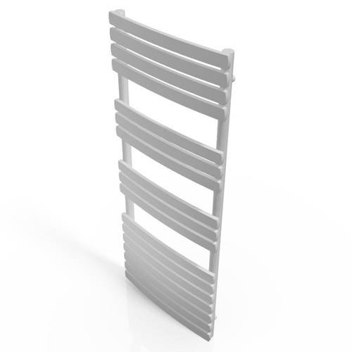 Example image of Oxford Orchid Towel Radiator 1200x500mm (White).