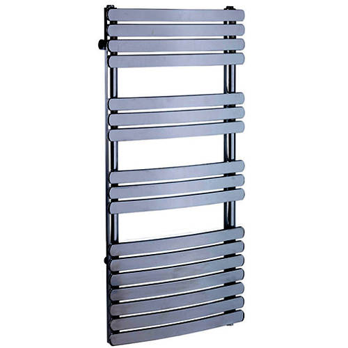 Larger image of Oxford Orchid Towel Radiator 1200x500mm (Chrome).