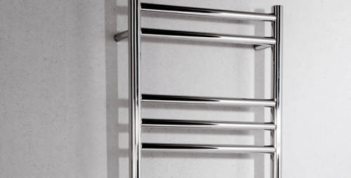 Example image of Oxford Luxe Towel Radiator 800x450mm (Stainless Steel).