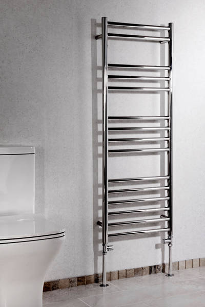 Example image of Oxford Luxe Towel Radiator 1200x450mm (Stainless Steel).