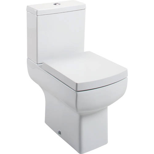 Larger image of Oxford Daisy Lou Close Coupled Toilet Pan With Cistern & Seat (WRAS).