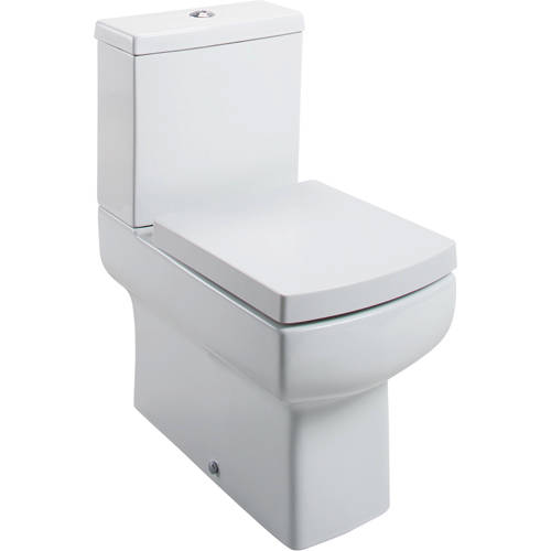 Larger image of Oxford Daisy Lou Back To Wall Toilet With Cistern & Seat (WRAS approved).