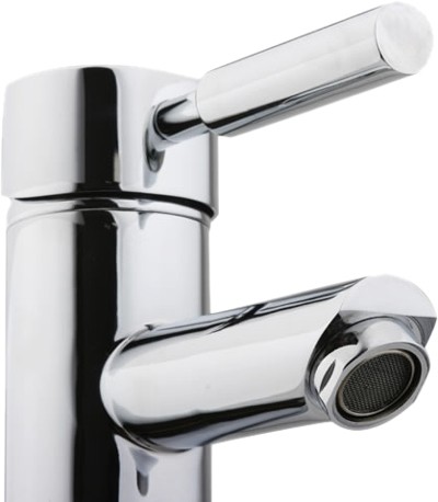 Example image of Hydra Eden High Rise Basin Mixer Tap (Chrome).