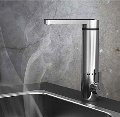 Larger image of Hydra Electric Instant Heated Water Kitchen Or Bathroom Mixer Tap.