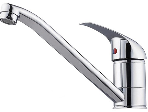 Larger image of Hydra Kitchen tap with swivel spout and single lever handle.