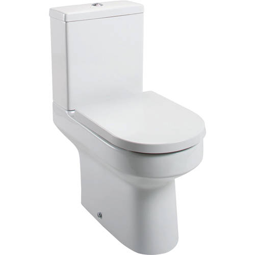 Larger image of Oxford Montego Close Coupled Toilet With Cistern & Seat (WRAS approved).