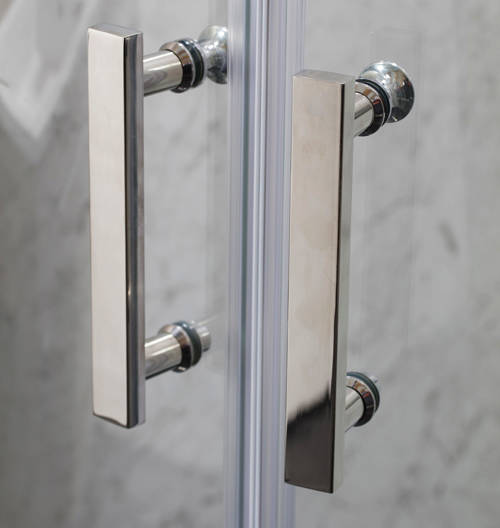 Example image of Oxford 800mm Quadrant Shower Enclosure With 6mm Glass (Chrome).