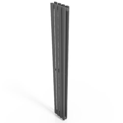 Example image of Oxford Celsius Double Panel Vertical Radiator 1800x236mm (Anthracite).