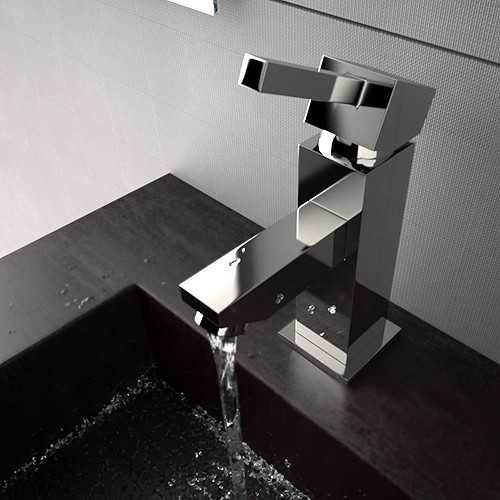 Example image of Hydra Shaw Mono Basin Mixer Tap (Chrome).