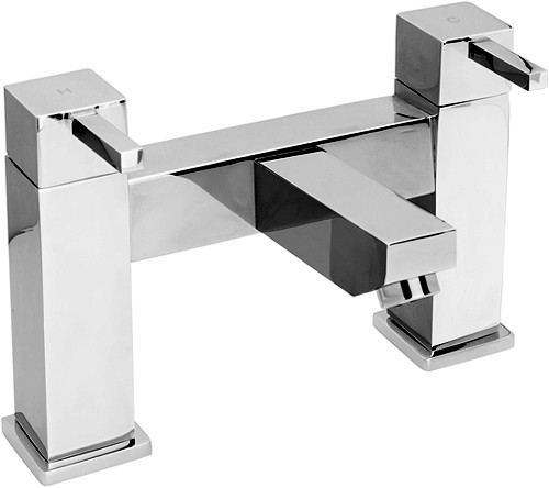 Larger image of Hydra Shaw Bath Filler Tap (Chrome).