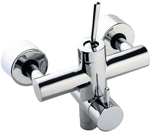 Example image of Hydra Showers Manual Shower Set With Valve, Riser & Shower Head.