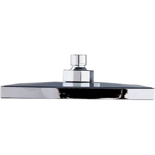 Larger image of Hydra Showers Square Shower Head (200x200mm, Chrome).