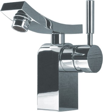 Larger image of Hydra Mono Basin Mixer With Swivel Spout (Chrome).