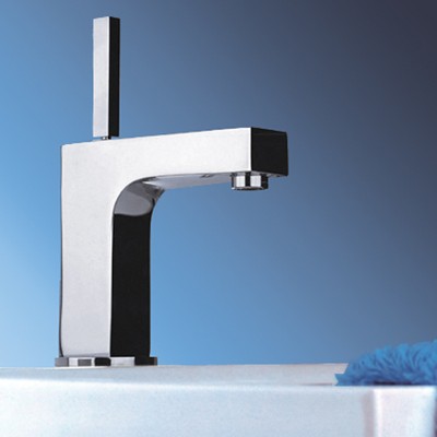 Larger image of Hydra Single Lever Mono Basin Mixer Tap (Chrome) With Pop-Up Waste.