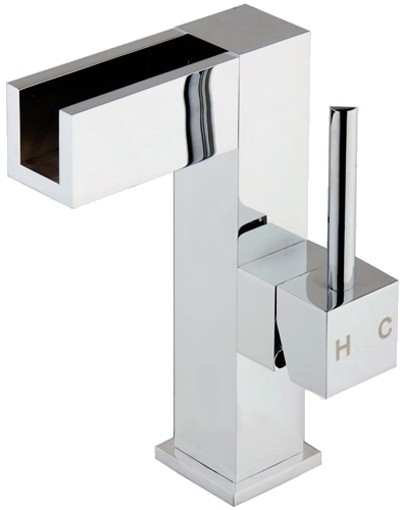 Larger image of Hydra Designer Waterfall Mono Basin Mixer Tap.