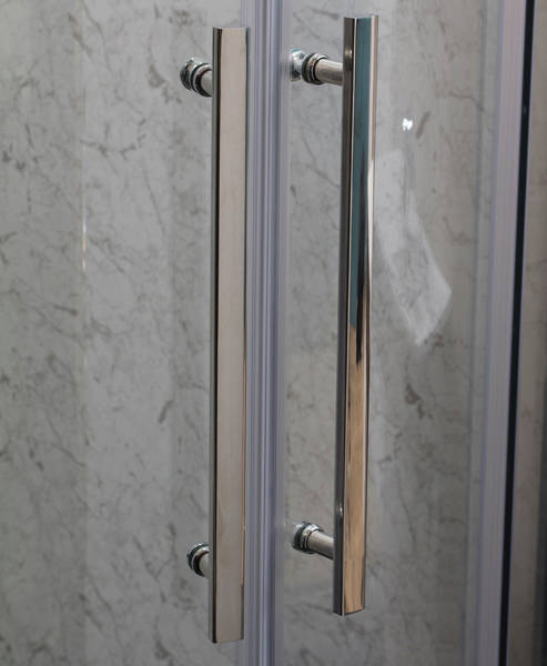 Example image of Oxford 1000x800mm Offset Quadrant Shower Enclosure & Tray (8mm, RH).