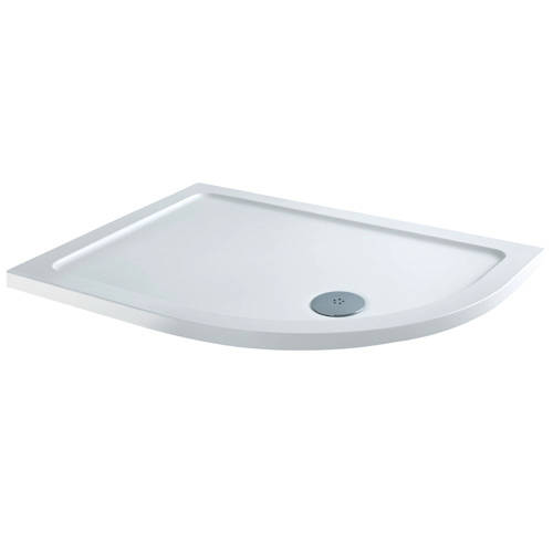 Example image of Oxford 900x760mm Offset Quadrant Shower Enclosure & Tray (8mm, RH).