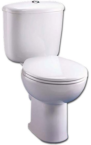 Larger image of Ideal Standard Studio Close Coupled Toilet, Push Cistern, Fittings & Seat.