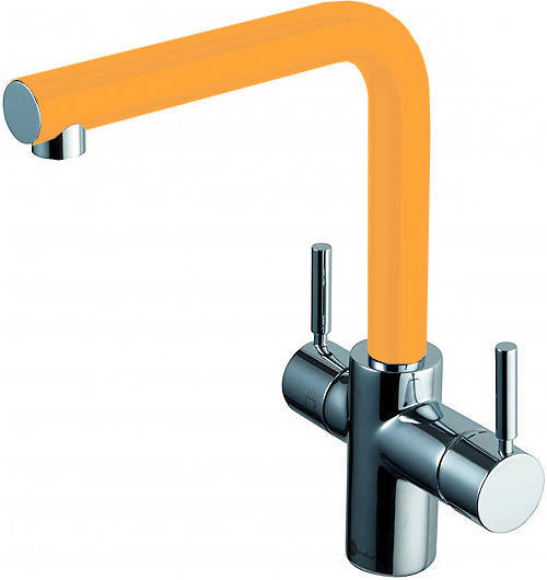 Larger image of InSinkErator Hot Water Boiling Hot & Cold Water Kitchen Tap (Orange).