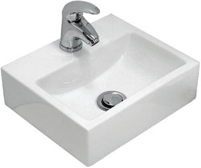 Larger image of Jax Basins Trax Mini Cloakroom Basin. 320x270mm.