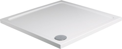 Larger image of JT40 Fusion Slimline Square Shower Tray. 1000x1000x40mm.