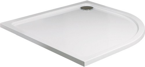 Larger image of JT40 Fusion Slimline Quadrant Shower Tray. 1000x1000x40mm.