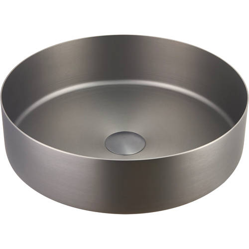 Example image of JTP Inox Round Counter Top Basin (400mm, Stainless Steel).