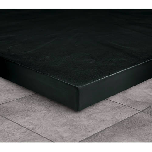 Example image of Slate Trays Rectangular Shower Tray & Graphite Waste 1200x900 (Black).