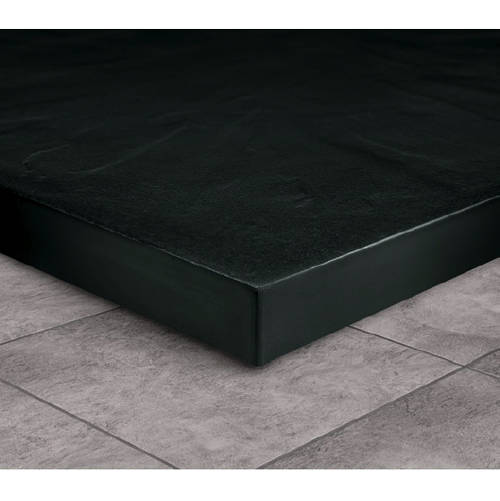 Example image of Slate Trays Rectangular Easy Plumb Shower Tray & Waste 1200x900 (Black).