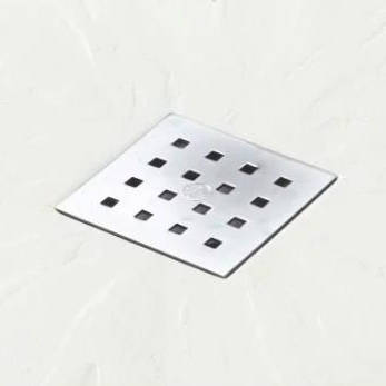 Example image of Slate Trays Rectangular Shower Tray & Chrome Waste 1400x900 (White).