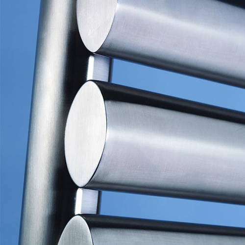 Example image of Kartell K-RAD Ohio Heated Towel Rail 500W x 1200H mm (Stainless Steel).