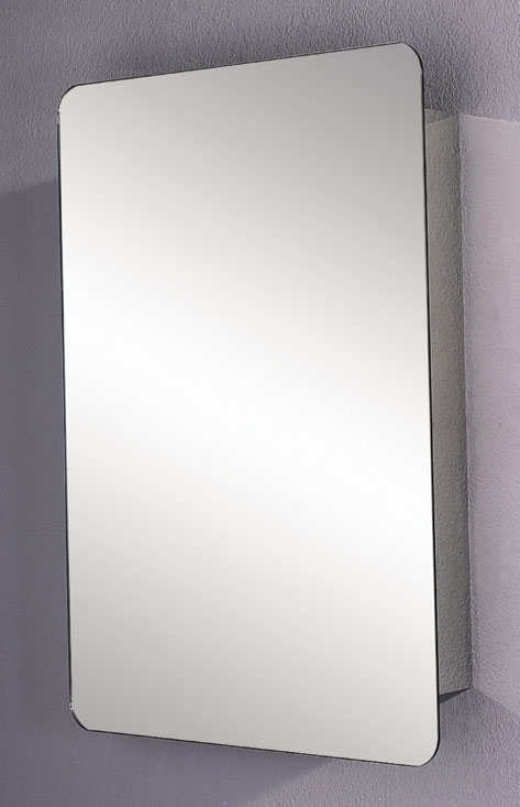 Larger image of Ultra Cabinets Austin mirror bathroom cabinet, sliding door.  460-860mm.