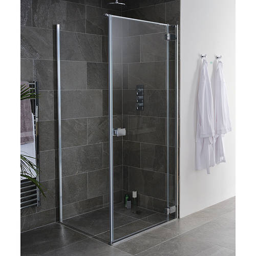 Larger image of Lakes Island Grenada Frameless Shower Enclosure 1000x1000x2000