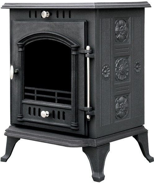 Example image of La Hacienda Stoves Chester Wood Burning Stove.  617x465mm. 6.5kW