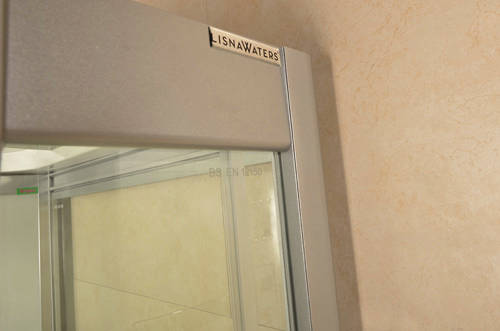 Example image of Lisna Waters Steam Shower Whirlpool Bath Enclosure 1350x800mm.