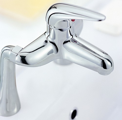 Example image of Mayfair Cosmos Bath Filler Tap (Chrome).