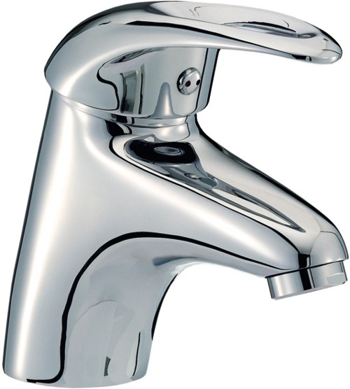 Larger image of Mayfair Jet Mono Basin Mixer Tap With Pop Up Waste (Chrome).