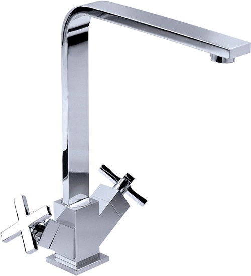 Larger image of Mayfair Kitchen Iggy Kitchen Mixer Tap With Swivel Spout (Chrome).