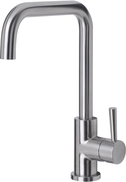 Larger image of Mayfair Kitchen Melo Kitchen Tap With Swivel Spout (Stainless Steel).