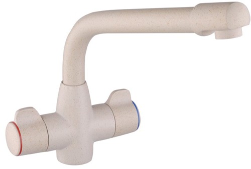 Larger image of Mayfair Kitchen Bristol Monoblock Kitchen Tap With Swivel Spout (Sand).