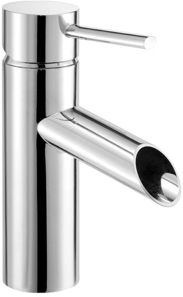 Larger image of Mayfair Liu Mono Basin Mixer Tap With Pop-Up Waste (Chrome).