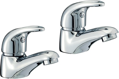 Larger image of Mayfair Orion Bath Taps (Pair, Chrome).