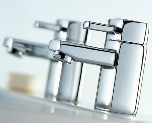 Example image of Mayfair QL Basin Taps (Pair, Chrome).