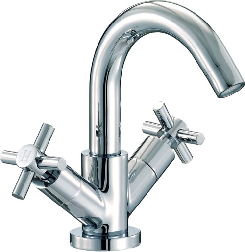 Larger image of Mayfair Series C Mono Basin Mixer Tap With Pop-Up Waste (Chrome).