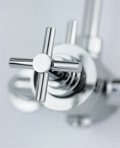 Example image of Mayfair Series X Thermostatic Shower Set With Valve, Riser & Head.
