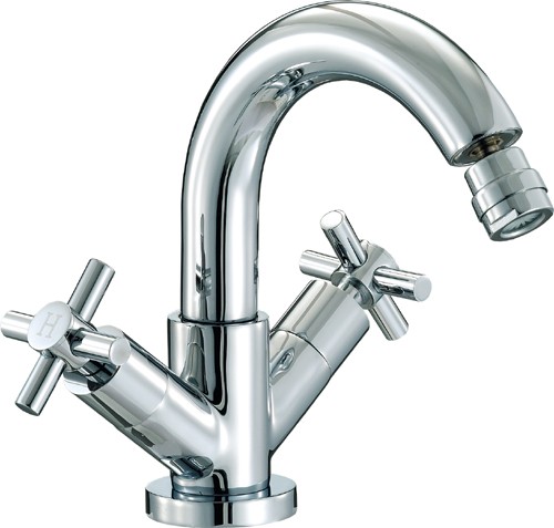 Larger image of Mayfair Series D Mono Bidet Mixer Tap With Pop-Up Waste (Chrome).