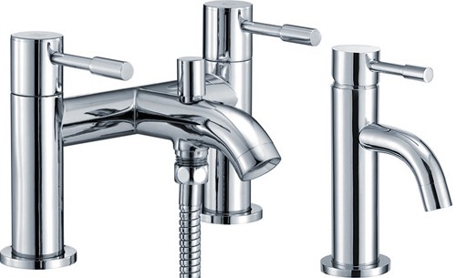 Larger image of Mayfair Series G Basin & Bath Shower Mixer Tap Set (Free Shower Kit).