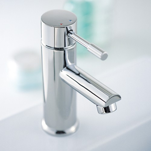 Example image of Mayfair Series F Mono Basin Mixer Tap With Pop Up Waste (Chrome).