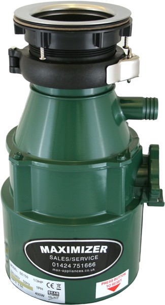 Larger image of Maxmatic Maximiser Continuous Feed  Waste Disposal Unit.